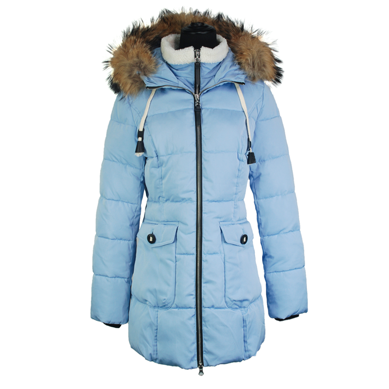 Custom heavy windproof hood autumn stylish best winter jackets womens winter coats on sale